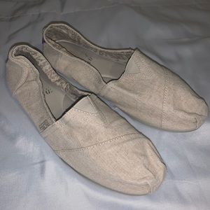 Skechers Bobs tan slip-on flat shoes